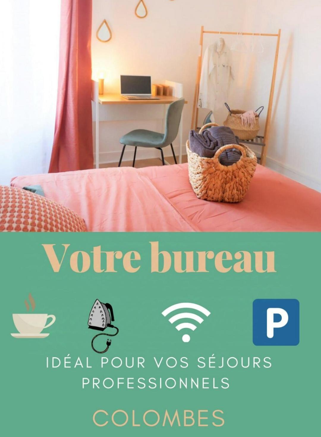 Appartement Tout Equipe Paris-Colombes- La Defense Bois-Colombes Kültér fotó
